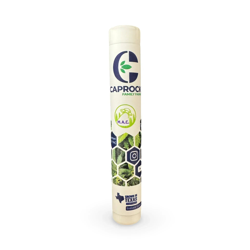 THCa Flower Pre Roll | Miracle Alien Cookie | Caprock Family Farms | THCa