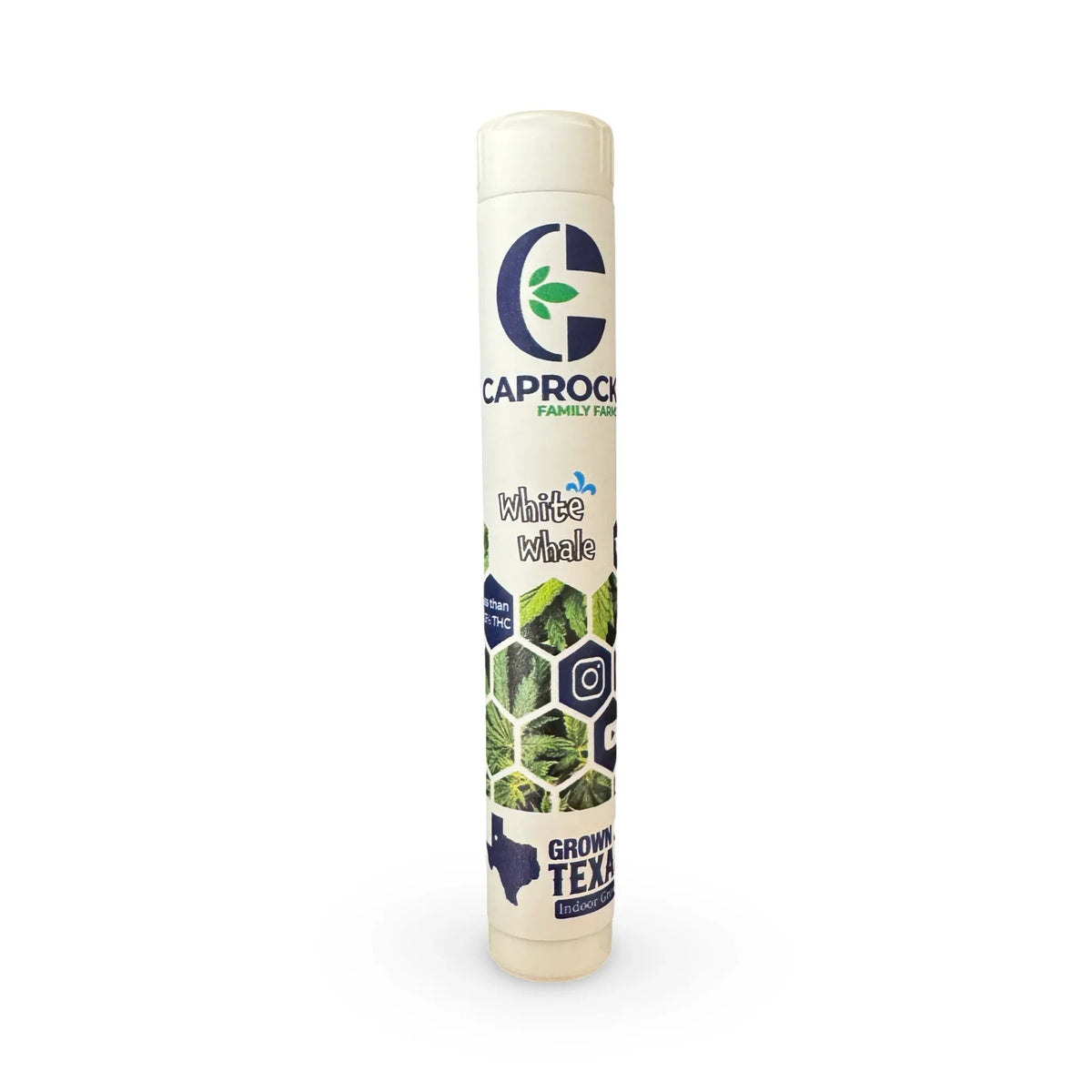 THCa Flower Pre Roll | White Whale | Caprock Family Farms | THCa Preroll