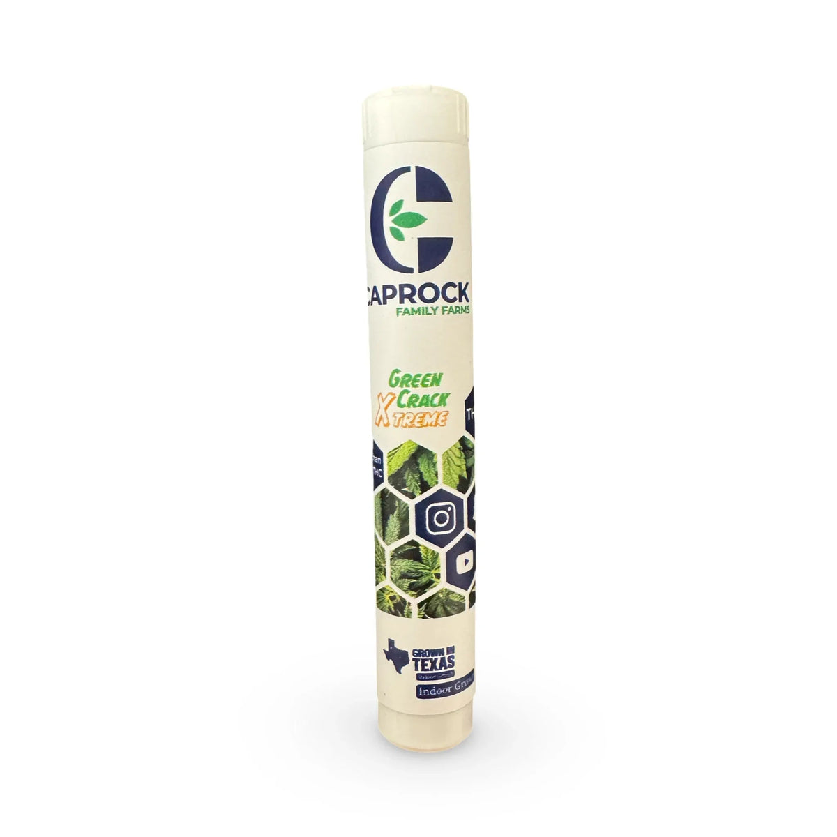 THCa Flower Pre Roll | Green Crack Extreme | Caprock Family Farms |