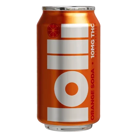 Lolli Soda | Orange | 10mg THC | 6-Pack