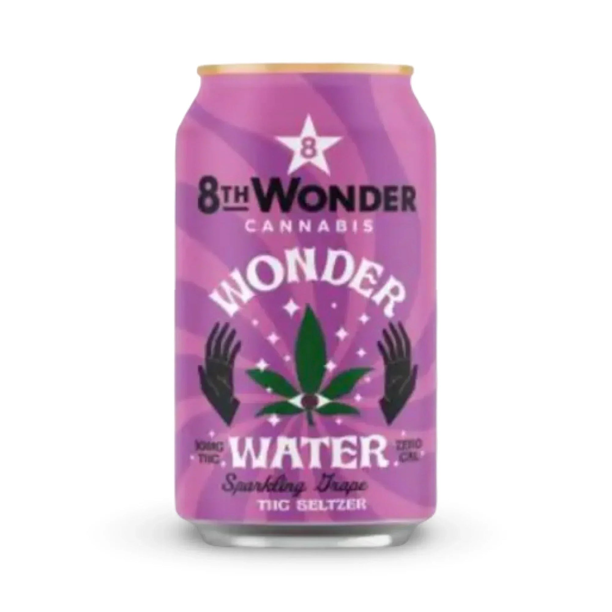 8th Wonder | Wonder Water Sparkling Grape | 10mg THC | 4-Pack