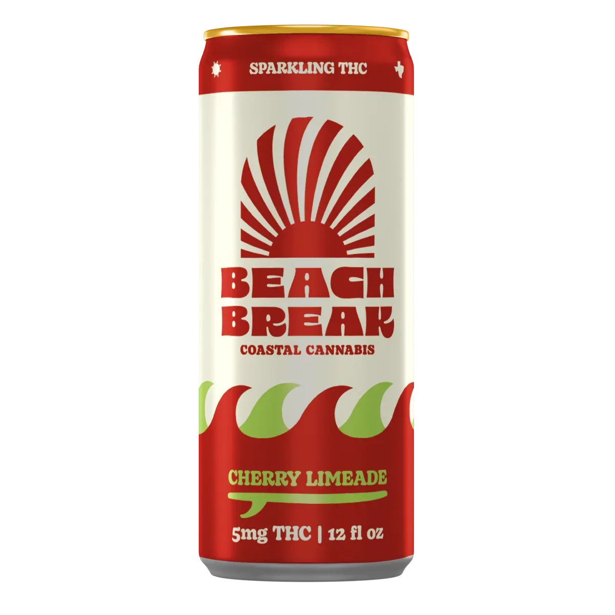 Beach Break | Cherry Limeade | 5mg THC | Single Can