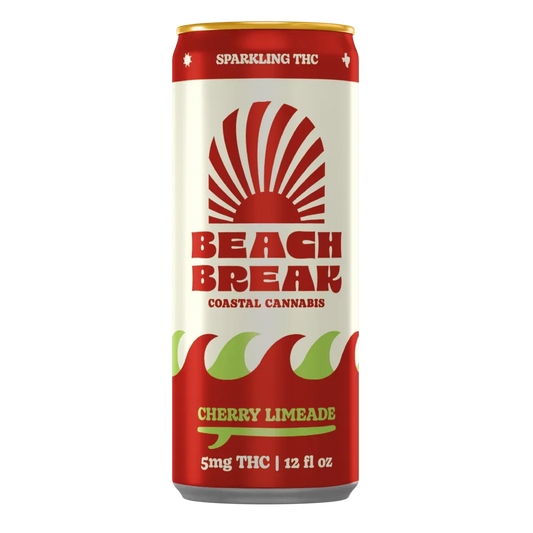 Beach Break Cherry Limeade — 5mg THC, Single Can