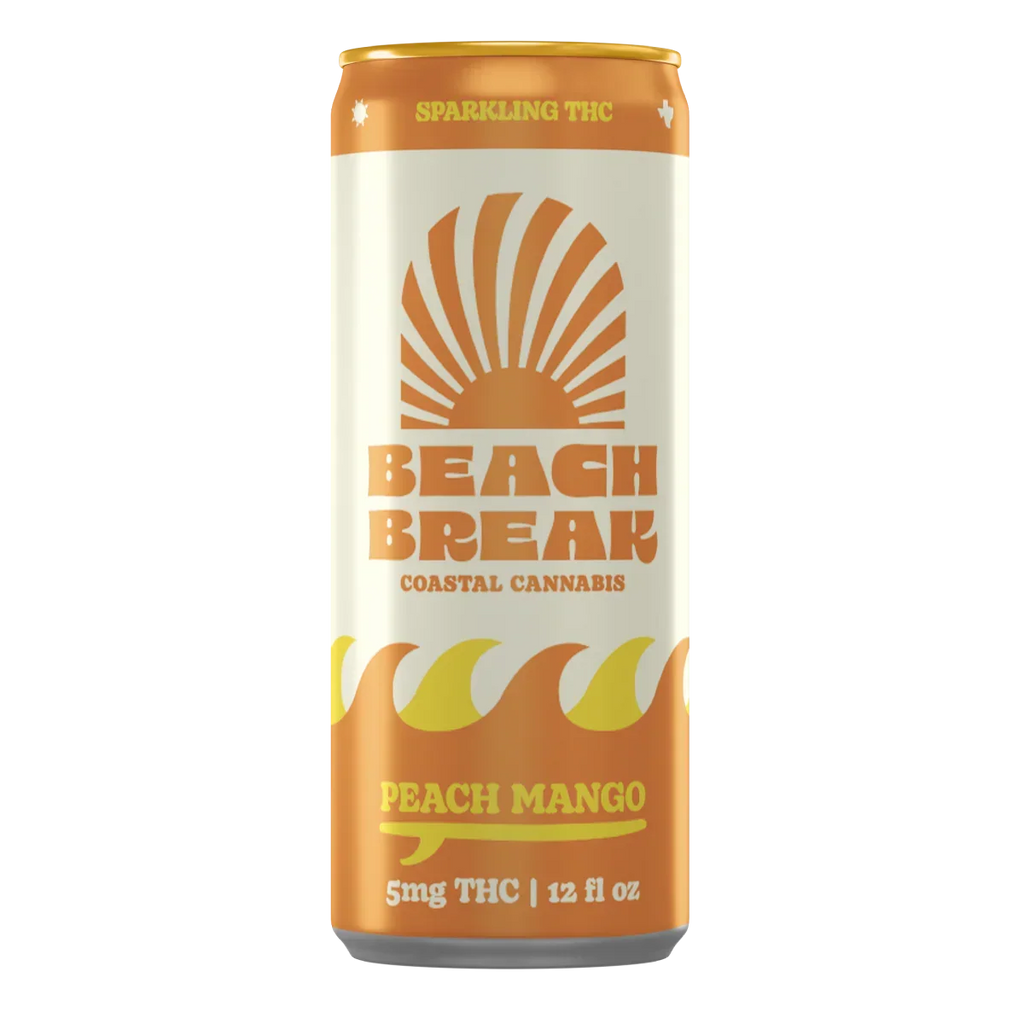 Beach Break | Peach Mango | 5mg THC | 4-Pack