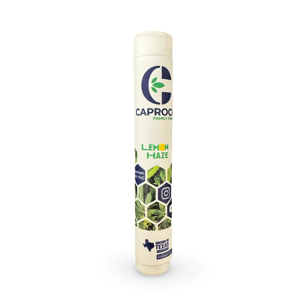 THCa Flower Pre Roll | Lemon Haze | Caprock Family Farms | THCa Preroll