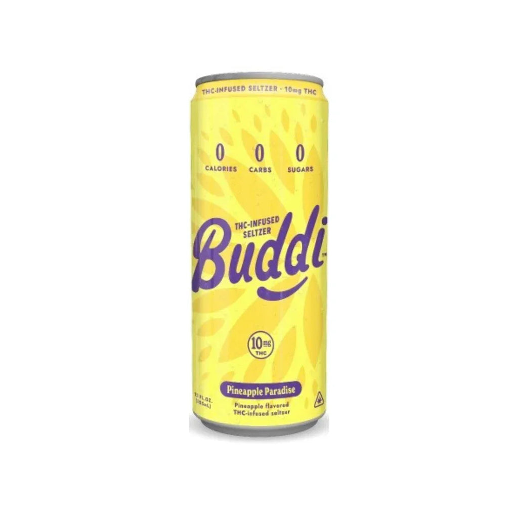 Buddi Seltzer Pineapple Paradise | 10mg | Infused Beverage