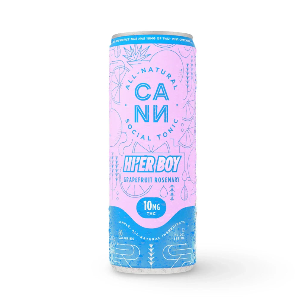 Cann - Hi'er Boy | Grapefruit Rosemary | 10mg THC | Single Can