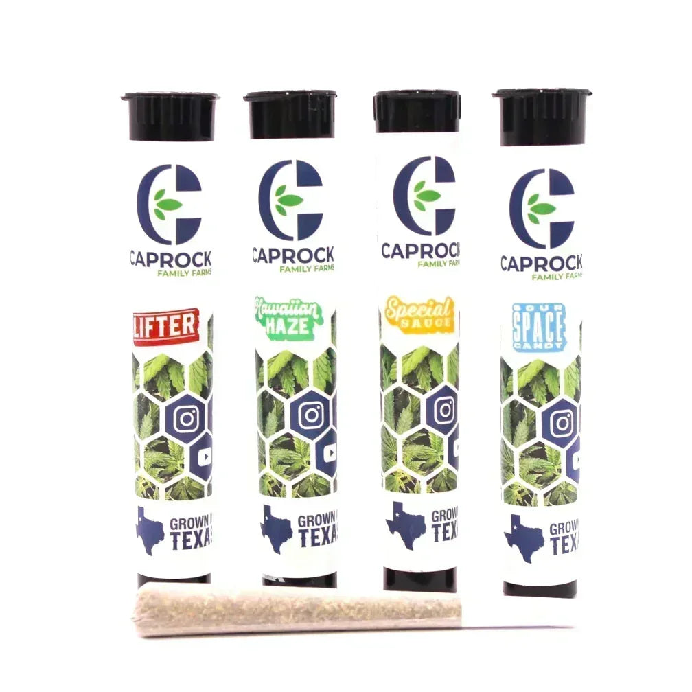THCa Pre Roll | Caprock Family Farms | THCa Flower Same-Day Cannabis Delivery Austin and Lubbock, TX Our Dispensary Ships Nationwide