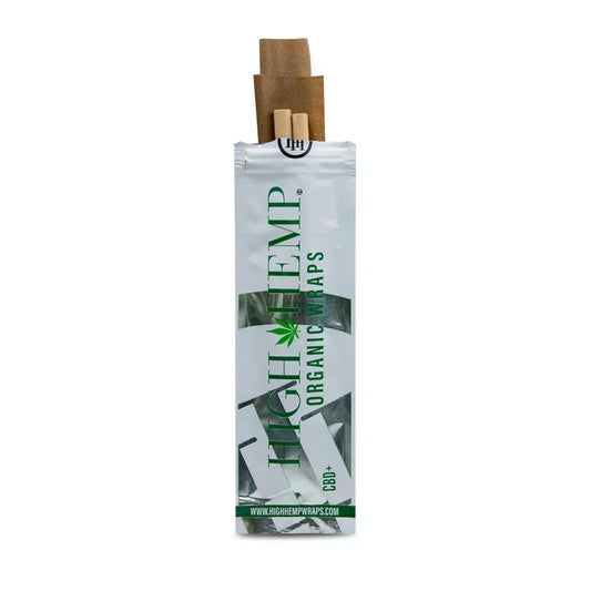 High Hemp Organic Wraps | 2pcs | Cultivated European Hemp | Hemp Wrap
