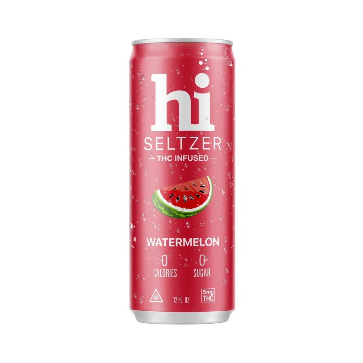 Hi Seltzer | Watermelon | 5mg | Infused Drink | Non-Alcoholic Beverage