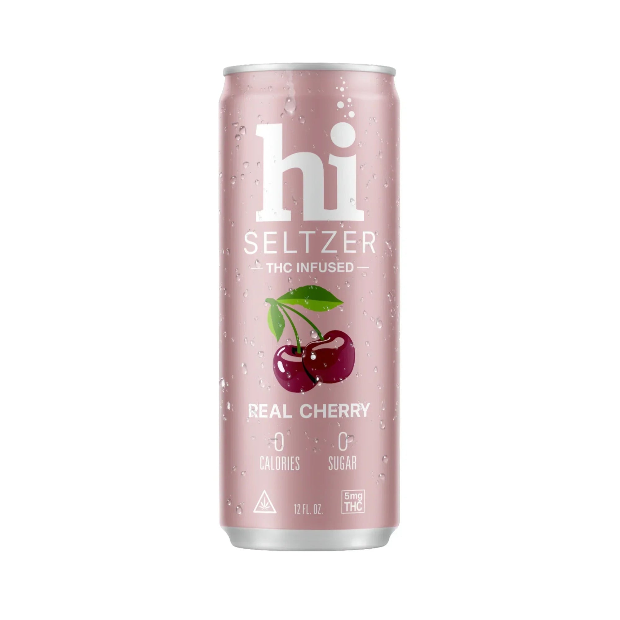 Hi Seltzer | Real Cherry | 5mg | Infused Drink | NonAlcoholic Beverage