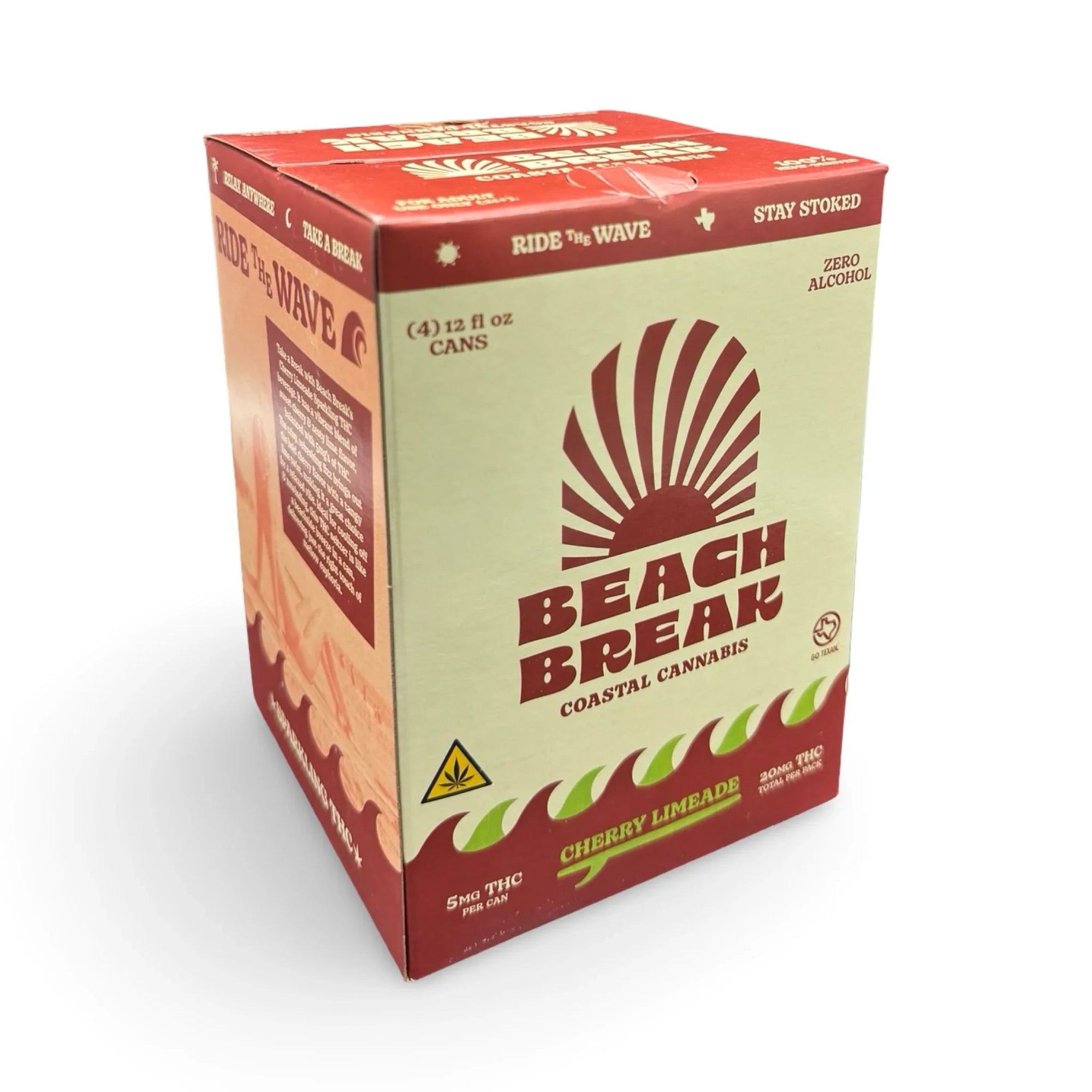 Beach Break | Cherry Limeade | 5mg THC | 4-Pack