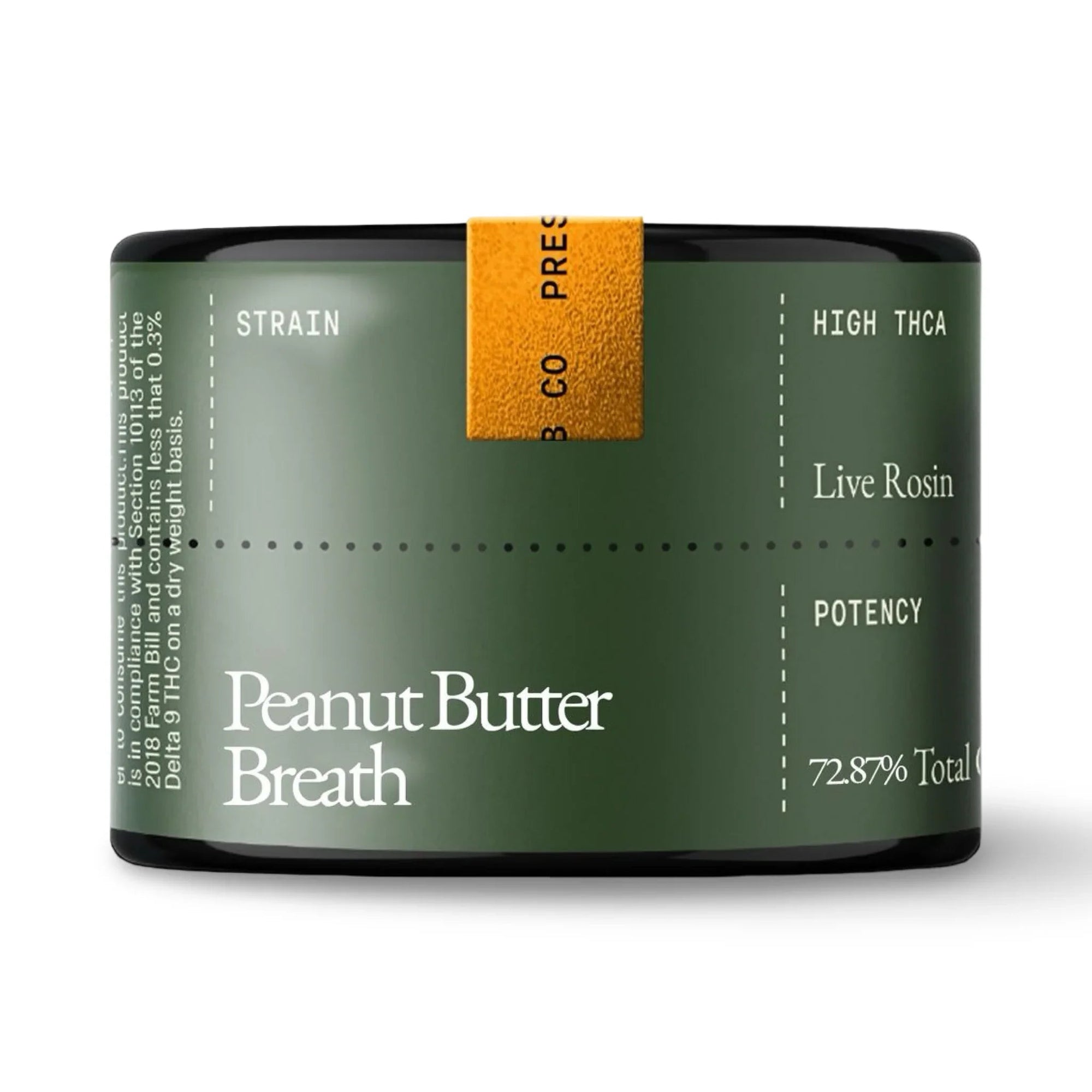 THCa Live Rosin | Peanut Butter Breath | Preston Herb Co.
