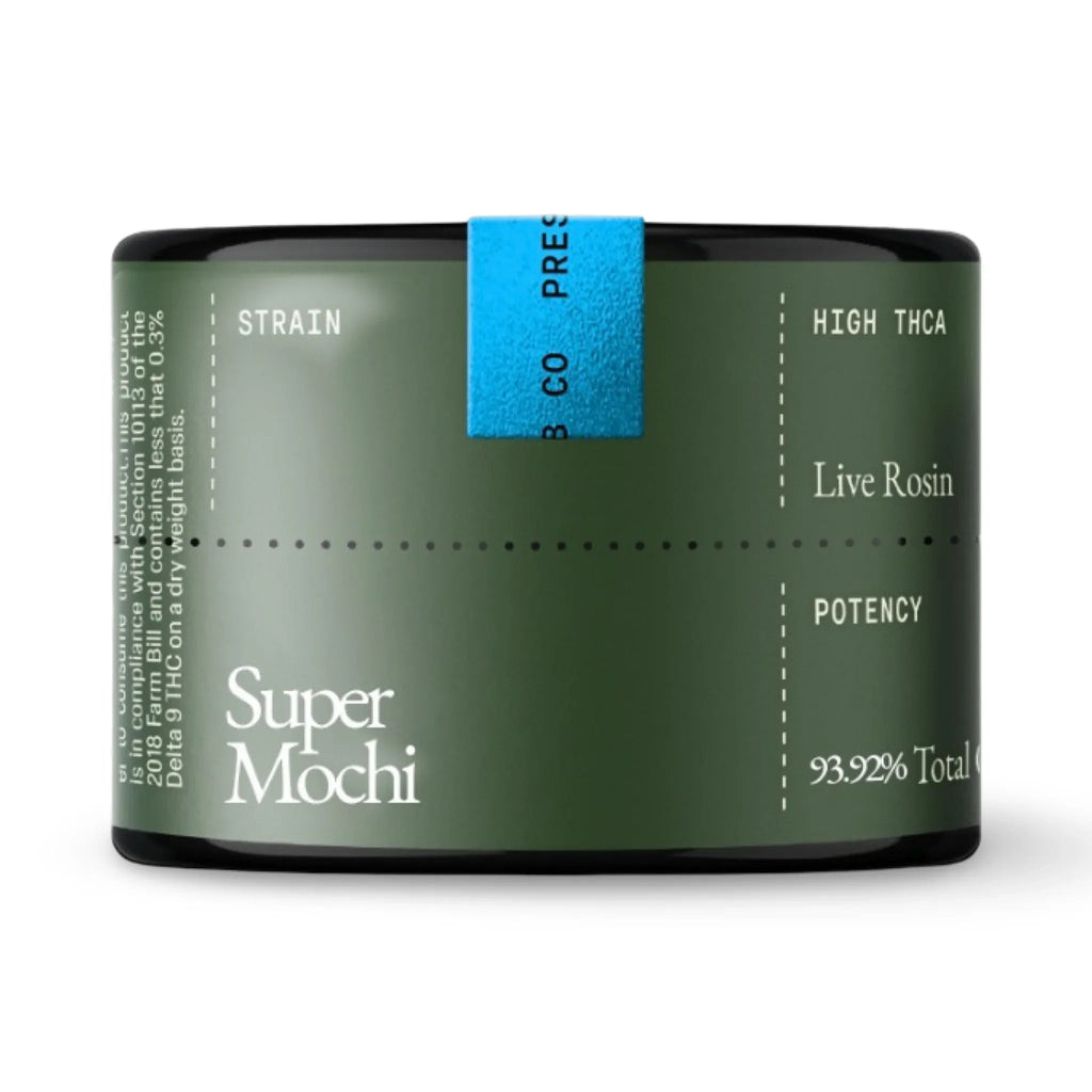 THCa Live Rosin | Super Mochi | Preston Herb Co.