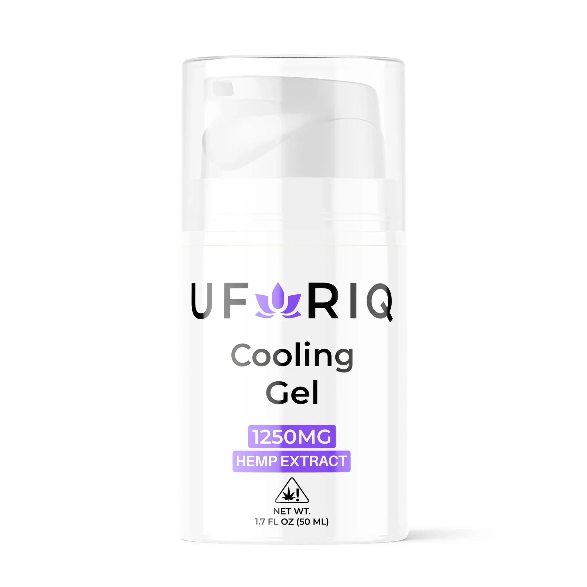 CBD Cream | 1250mg CBD+THC Cooling Gel | Uforiq x Texas Herb Company