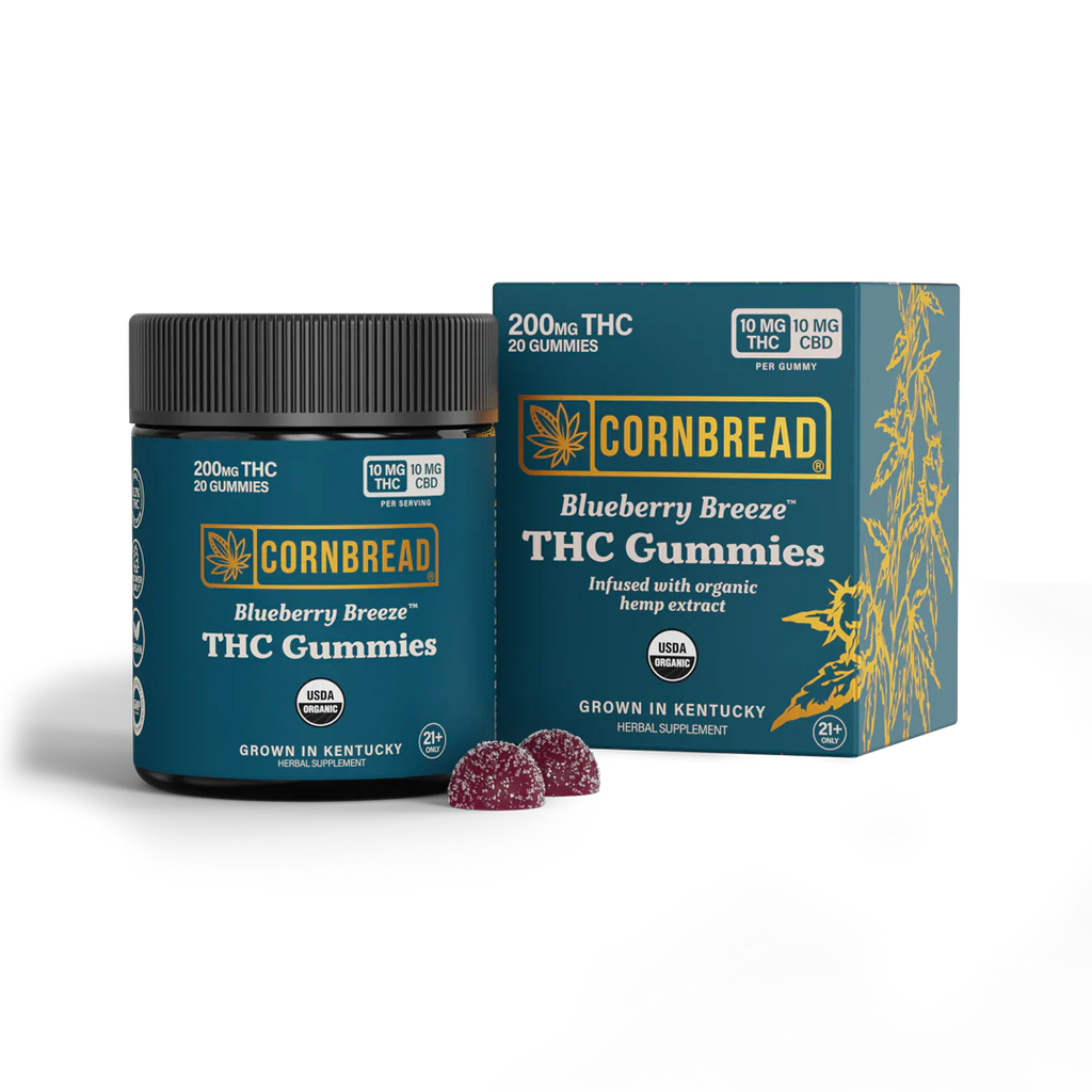 Cornbread | Blueberry Breeze | 400mg THC + CBD