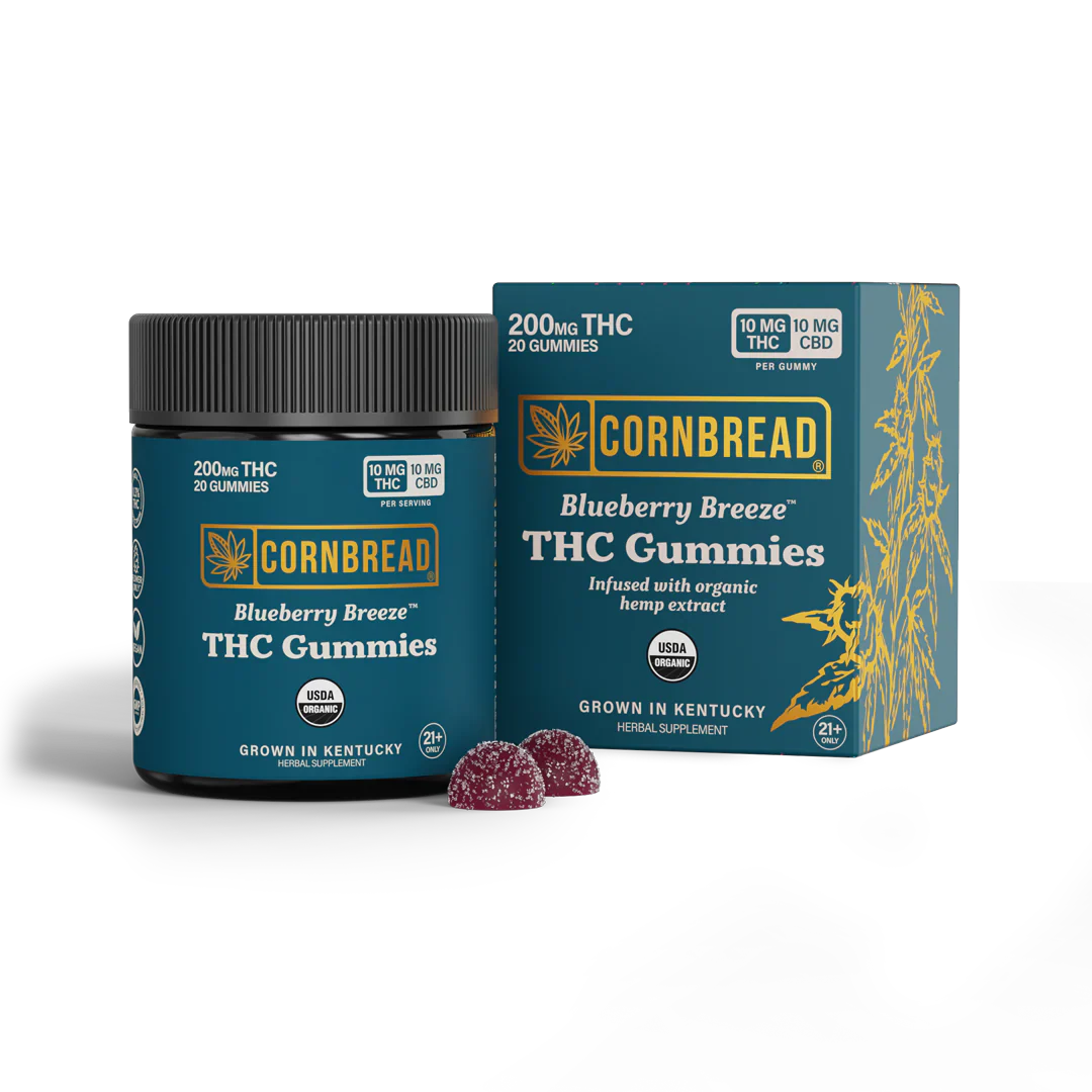 Cornbread | Blueberry Breeze | 400mg THC + CBD