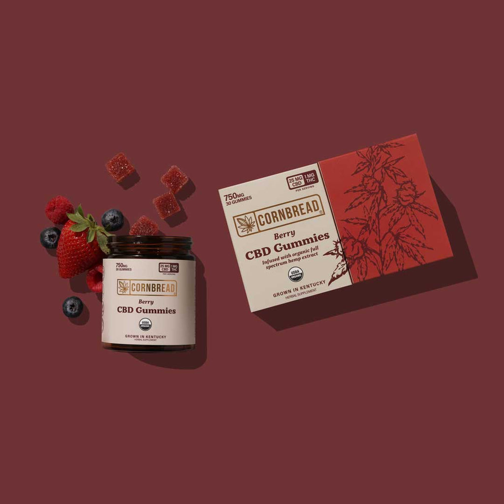 Cornbread | Berry | 3000mg CBD + 120mg THC