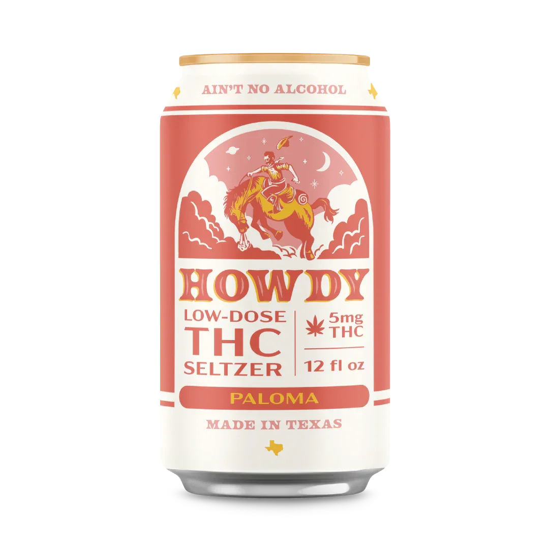 Howdy Seltzer | Paloma | 5mg THC | Single Can