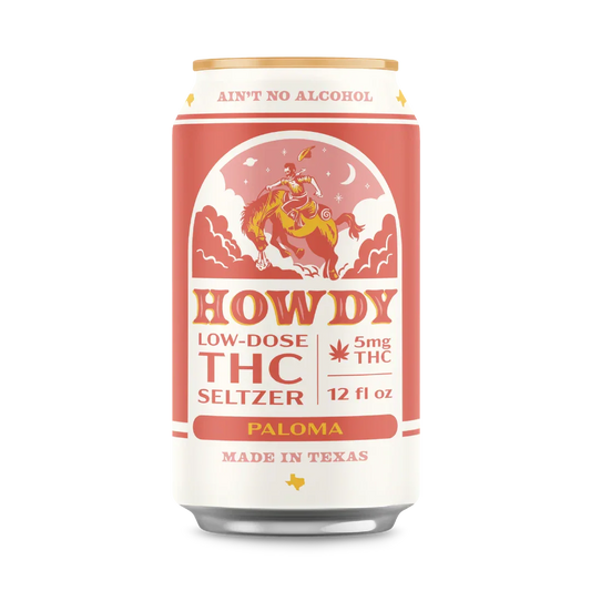 Howdy Seltzer | Paloma | 5mg THC | Single Can