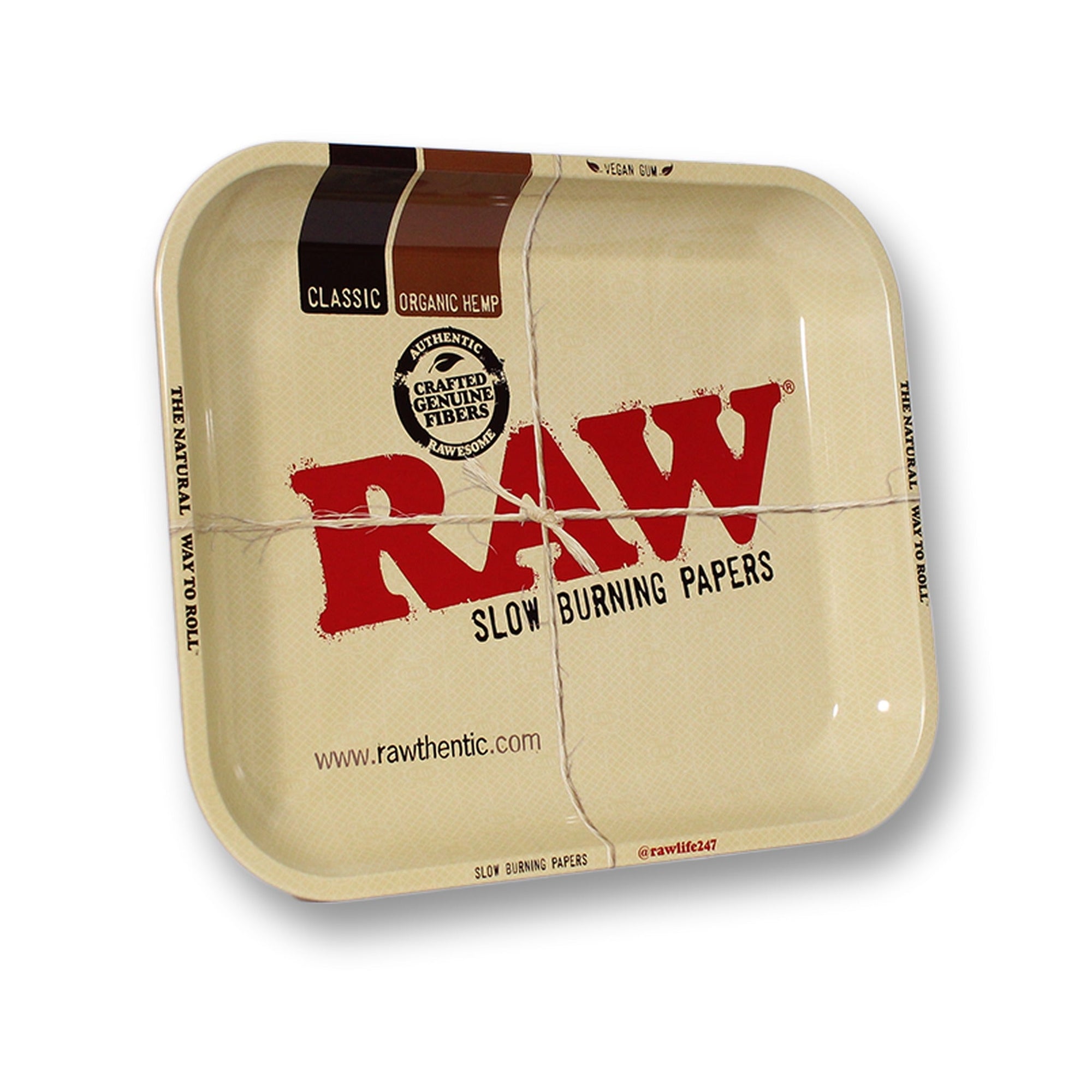 RAW Classic Metal Rolling Tray Large