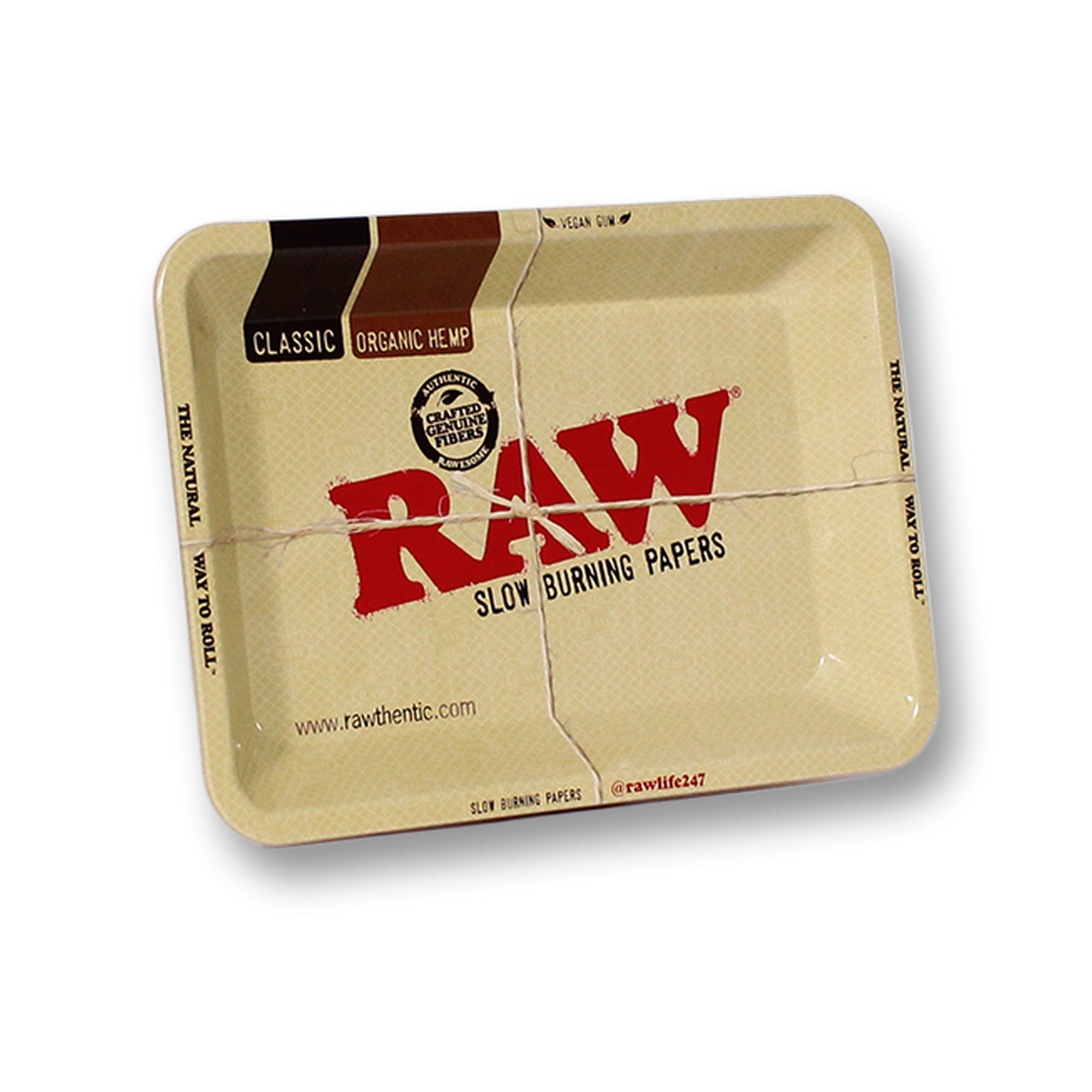 RAW Classic Metal Rolling Tray Mini