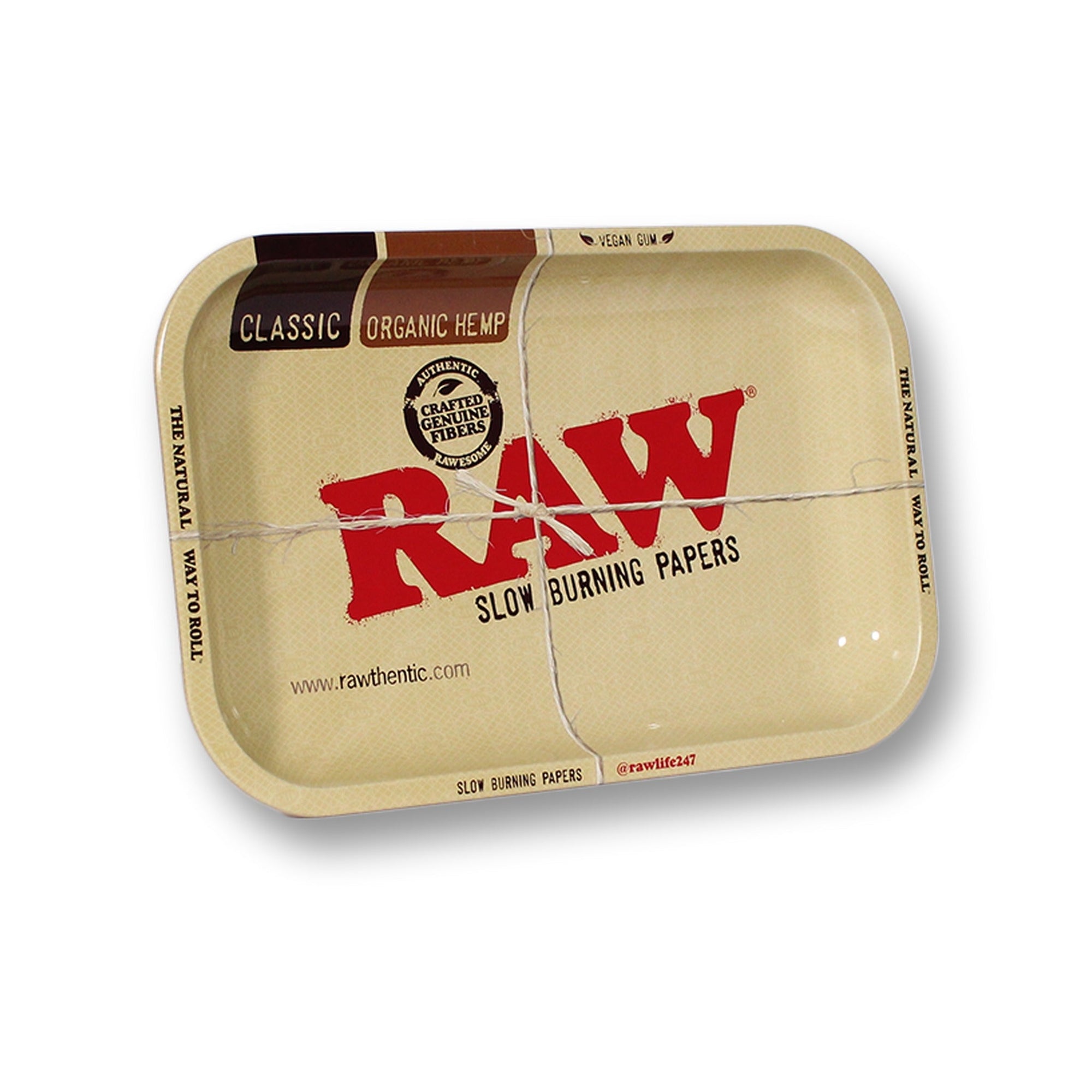 RAW Classic Metal Rolling Tray Small