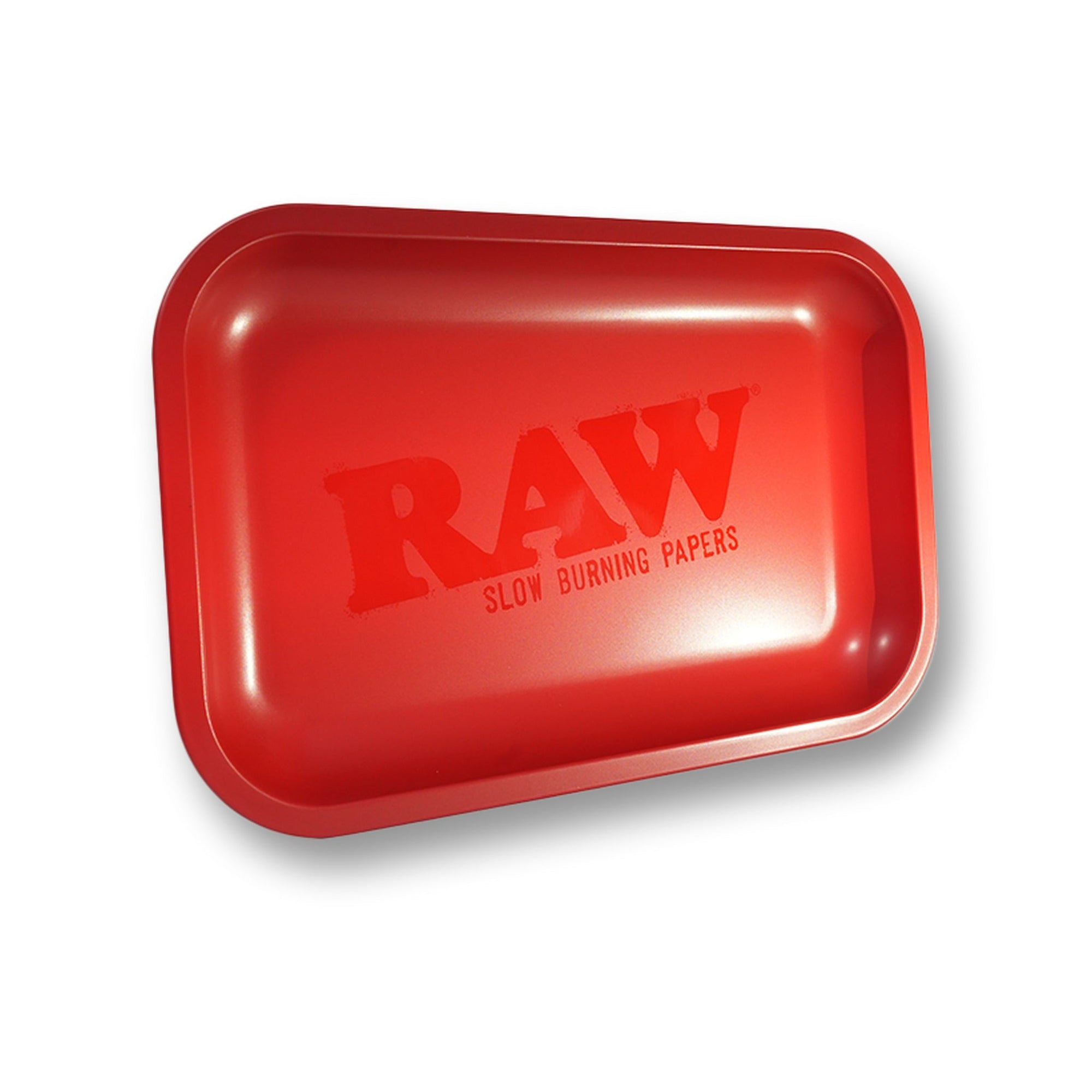 RAW Murder'd Red Matte Metal Rolling Tray Small