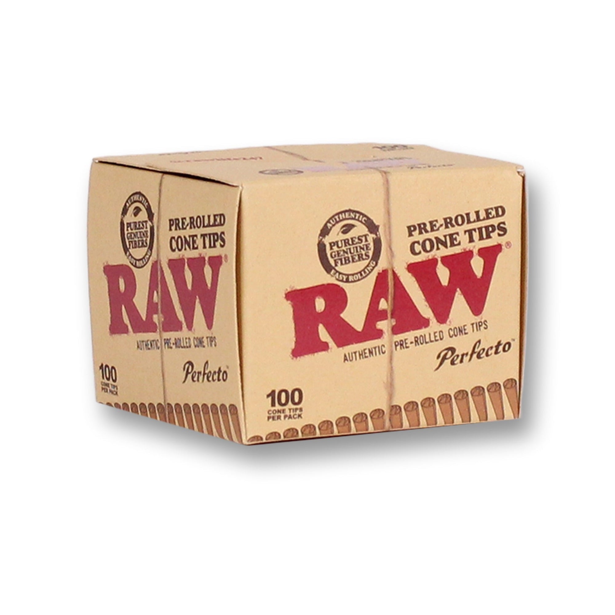 RAW Perfecto Pre-Rolled Conical Tips 100pk