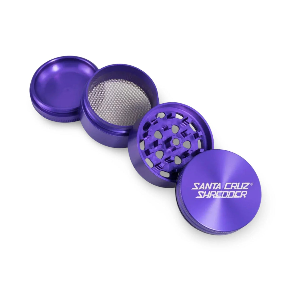 Santa Cruz Shredder | Purple 4-Piece Grinder | Medium