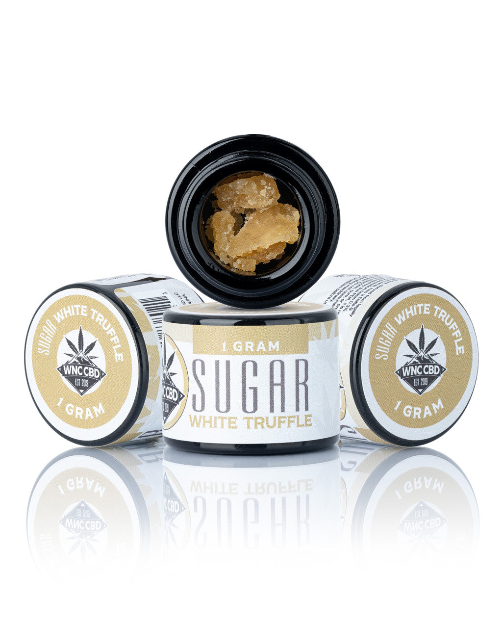 WNC CBD | THCa Sugar | White Truffle | 1g — image 1