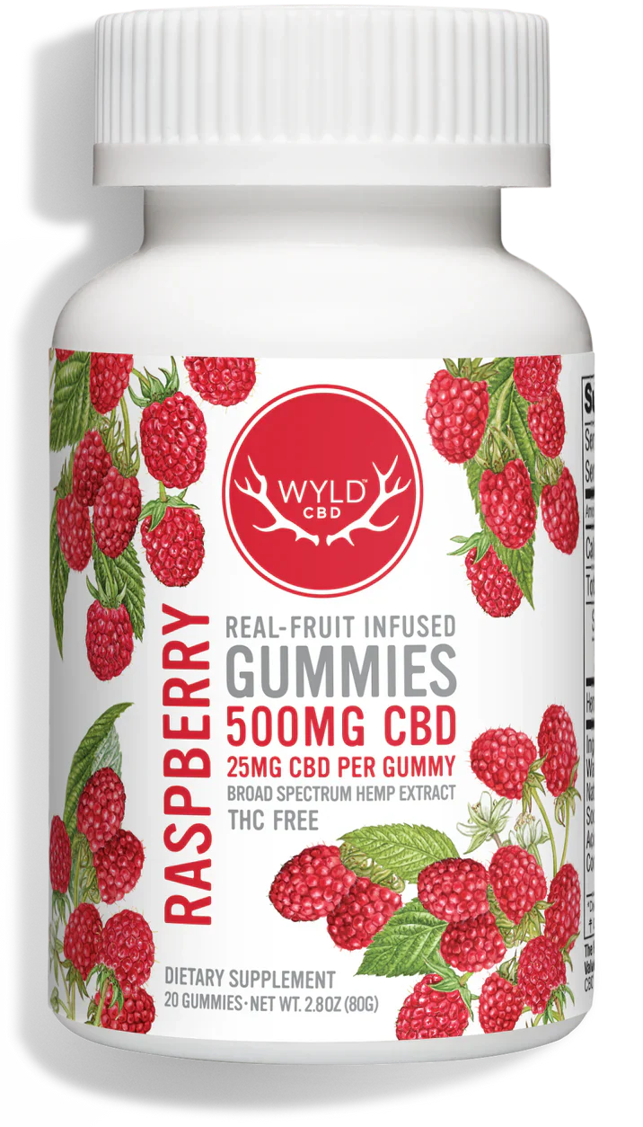 Wyld CBD | Raspberry | 250mg CBD (THC Free)