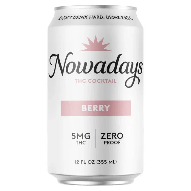 Nowadays Berry — 5mg THC, Single Can