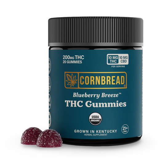 Cornbread | Blueberry Breeze | 400mg THC + CBD