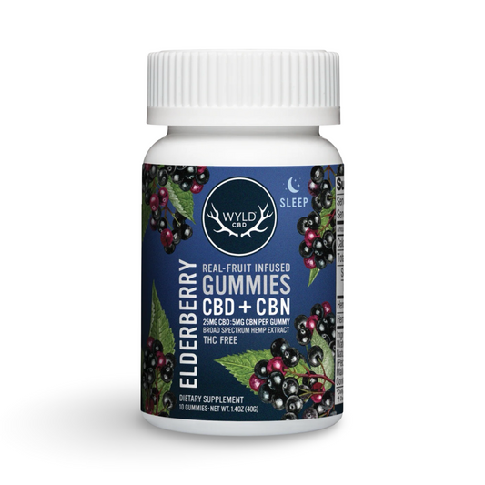 Wyld CBD | Sleep | Elderberry | 300mg CBD + CBN