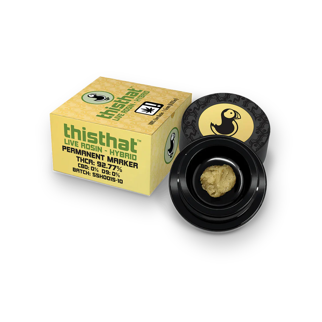 thisthat | Live Rosin Dabs | Permanent Marker | 1g — image 1