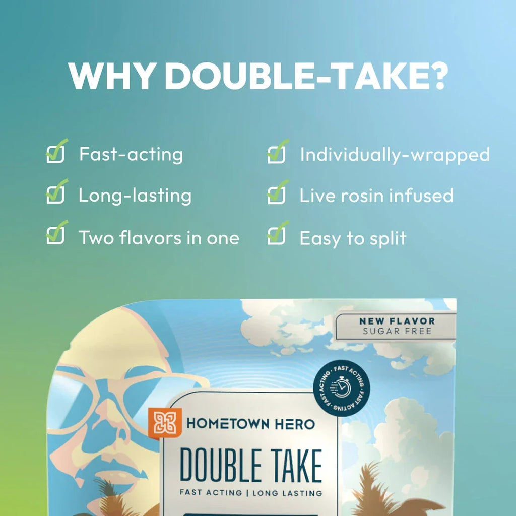 Hometown Hero Double Take — Pineapple Coconut, 200mg — view 3